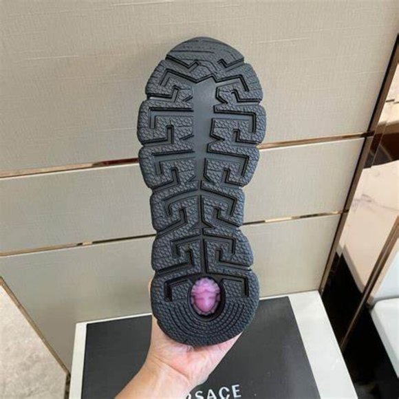 Versace Black Trigreca Sneakers main image 5